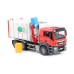 Bruder Man Tgs Side Loading Grabage Truck (br3761) Bruder Man Tgs Side Loading Grabage Truck (br3761)