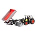 Bruder Claas Nectis 267 F Frontloader & Tipping Trailer (br2112)