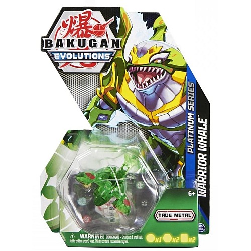 Bakugan Diecast Strength S4 Warrior Whale (20136018 )