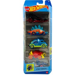 Vehiclee Hot Wheels Street Beasts (set Of 5) (hly77)