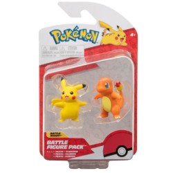 Pokemon Battle Charmander & Pikachu 5cm
