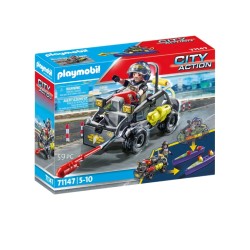 Playmobil Tactical Unit Mulit-terrain Quad (71147)