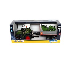 Tractor Bruder Fendt Vario 211 & Tipping Trailer (02182)