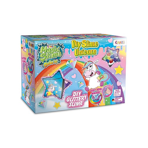 Set Craze Magic Slime Diy Glitter Unicorn (68926)