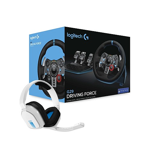 Steering Wheel Logitech G29 + Astro A10 Bundle - Playstation 4