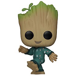 Pop Marvel I Am Groot In Onesie Bobble Head 9cm