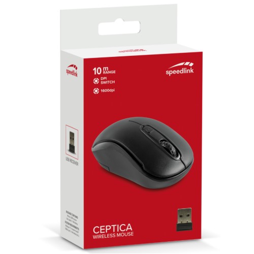 Mouse Speedlink Ceptica Wireless Black