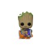 Pop Marvel I Am Groot Groot With Cheese Puffs Bobble Head 9cm