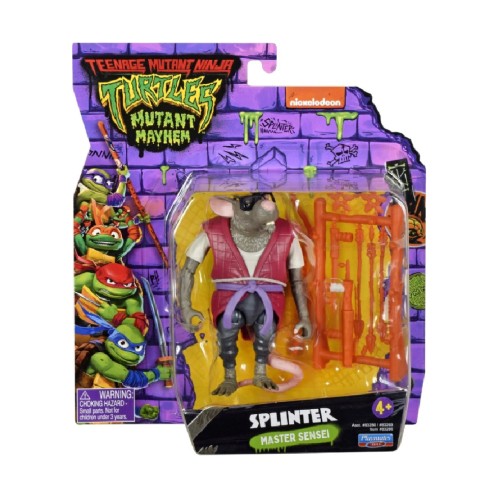 Turtles Mutant Mayhem Basic Splinter 12cm