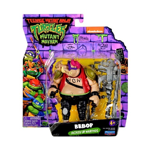 Turtles Mutant Mayhem Basic Bebop 12cm