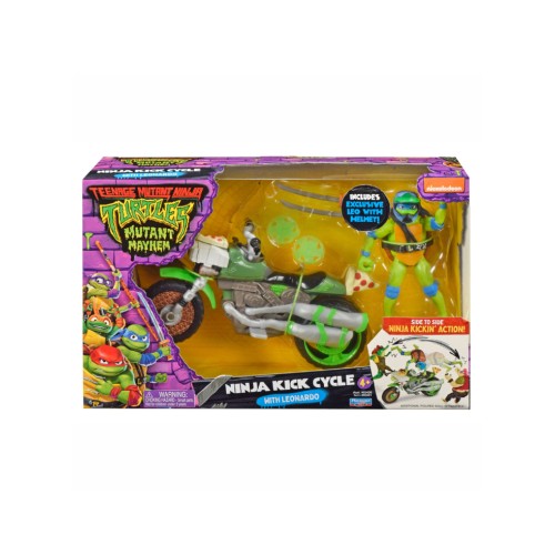 Leonardo Turtles Mutant Mayhem & Vehicle