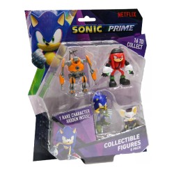 P.m.i. Sonic Prime 5 Pack Including 1 Rare Hidden Character S1 6.5cm Random
