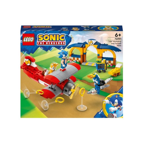 Lego Sonic Tails Workshop And Tornado Plane (76991)