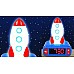 Lexibook Alarm Clock With Rocket 3d Night Light (rl800spc)