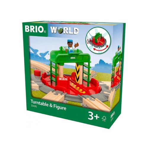 Set Brio Turntable And Figure (33476)