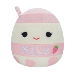 Plus Reversibil Squishmallows Flip A Mallow P15 Scarlet The Strawberry/amelie The Milkshake 13cm