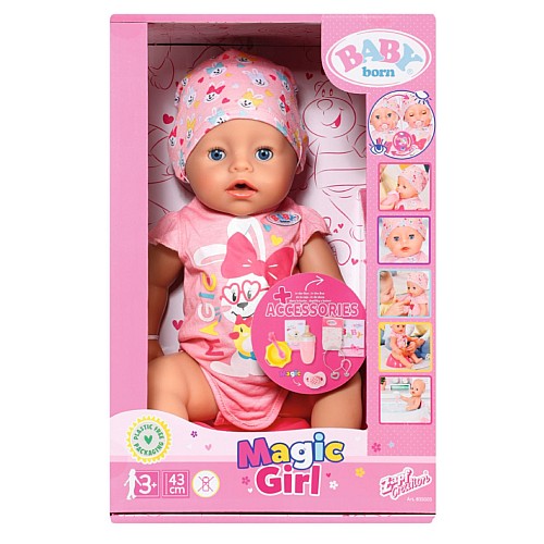 Doll Baby Born Magic Girl 43cm (835005)