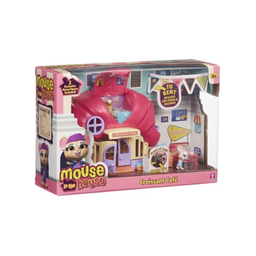 Set Mouse In The House The Croissant Cafe (07394)