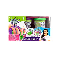 Set Doctor Squish Diy Magic Slime Double Set Green And Purple (38496)