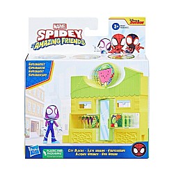 Set Spidey And His Amazing Friends Blocks Market Ghost (f8361)