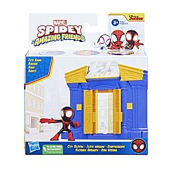 Set Spidey And His Amazing Friends Blocks Bank Miles (f8362)