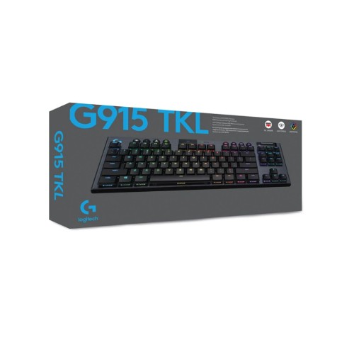 Keyboard Logitech G915 Tkl Tenkeyless Linear Nordic Wireless