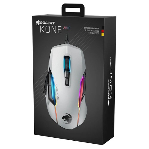 Mouse Roccat Kone Aimo Remastered White