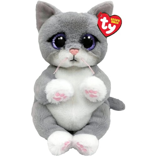 Plus Ty Beanie Bellies Morgan The Grey Cat 15cm (ty41055)