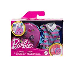 Outfit School Barbie Deluxe Clip-on Bag (hjt44)