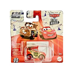 Disney Cars On The Road Mini Racers Cryptid Buster Lightning Mcqueen hlv10