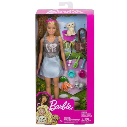 Doll Barbie Pets And Accesories (fpr48)