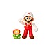 Super Mario Fire Mario Fleur 10cm