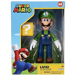 Super Mario Luigi & Block Question 10cm