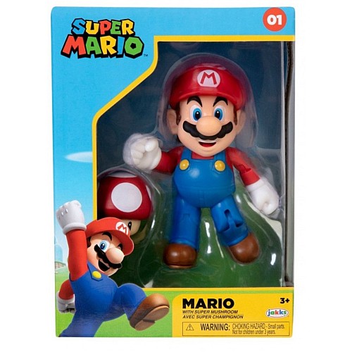 Super Mario & Mushroom 10cm