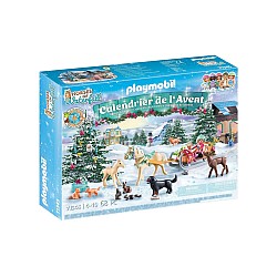 Figurine Playmobil Advent Calendar Christmas Sleigh Ride (71345)