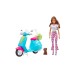 Doll Barbie & Scooter Travel (hgm55)