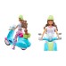 Doll Barbie & Scooter Travel (hgm55)