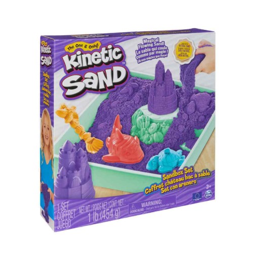Set Kinetic Sand Sandbox Purple (20143456)