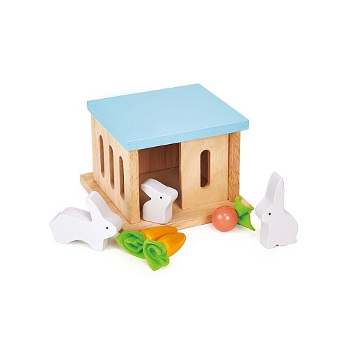 Set Mentari Pet Rabbit Hutch (mt7631)