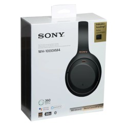 Headphones Sony Wireless Black (wh-1000xm4)