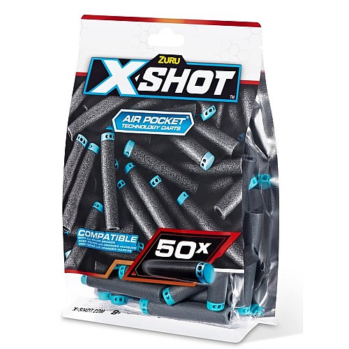 X-shot Excel Range 50 Dart Refill 36588