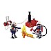 Set Playmobil Firefighters With Water Pump (9468)