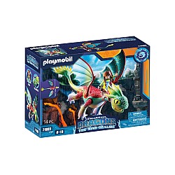 Set Playmobil Dragons The Nine Realms Feathers & Alex 71083