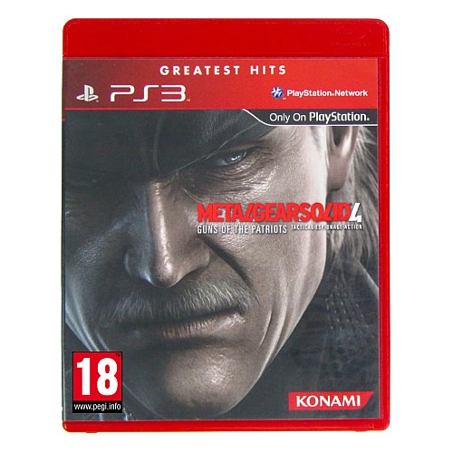 Metal Gear Solid 4 Guns Of The Patriots Greatest Hits
