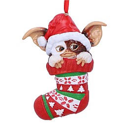 Gremlins Gizmo In Stocking Hanging 12cm