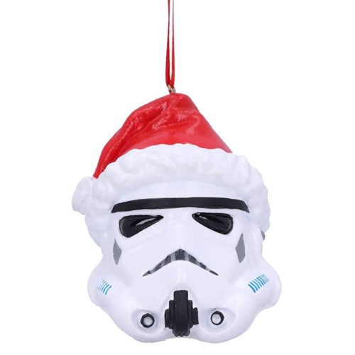 Stormtrooper Santa Hat Hanging 8.3cm