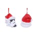 Stormtrooper Santa Hat Hanging 8.3cm