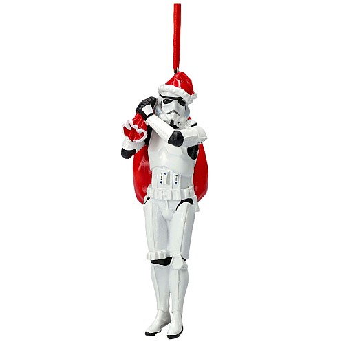 Stormtrooper Santa Sack Hanging 13cm