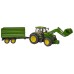 Bruder John Deere 7r 350 Frontloader & Tipping Trailer (br3155)