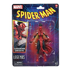 Marvel Legends Series Spider Man Elektra Natchios Daredevil 15cm